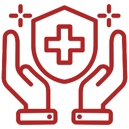Medicine treatment, health, and maternity protection plan - Icon